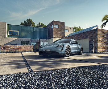 Car, 2019 Porsche Taycan 4S, sports car HD wallpaper