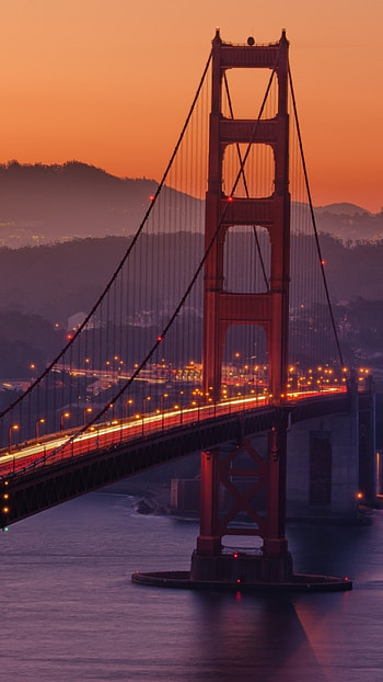 Golden Gate Bridge San Francisco, Breathtaking ry HD phone wallpaper