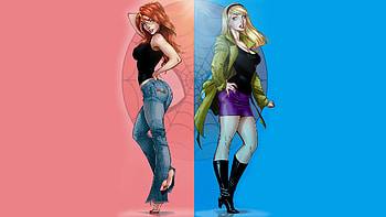 Mary Jane Spiderman Artwork, mary-jane, spiderman, artist, digital-art HD wallpaper