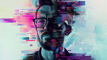 Hipster Glitch Art, hipster, glitch HD wallpaper