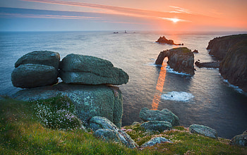 Beautiful View, view, sky, beautiful, sunset, ocean HD wallpaper