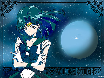 Sailor Neptune, anime, sailor moon, manga, michiru HD wallpaper