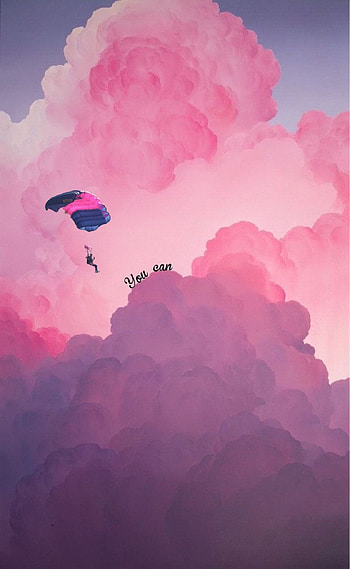 Parachuting, Pin on, Art HD phone wallpaper