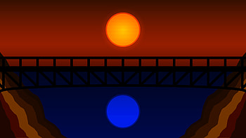 Bridge Minimalistic , bridge, minimalism, artist, artwork, digital-art HD wallpaper