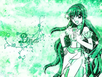Mermaid Melody-Rina, lina, green pearl voice, pichi pichi pitch, mermaid melody HD wallpaper