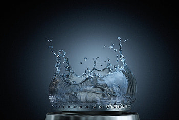 water flame, cool, flame HD wallpaper