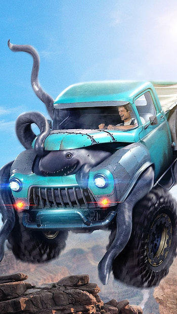 Monster Truck, Car HD phone wallpaper