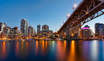 Vancouver Skyline, Travels, Stock , Royalty HD wallpaper