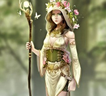 Lovely Fantasy Girl, Girl, lovely, Fantasy, Art HD wallpaper