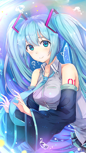 Hatsune Miku, Anime, Vocaloid HD phone wallpaper