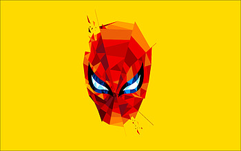 Spidey Mask Artwork, spiderman, artwork, mask, artist, digital-art, superheroes HD wallpaper