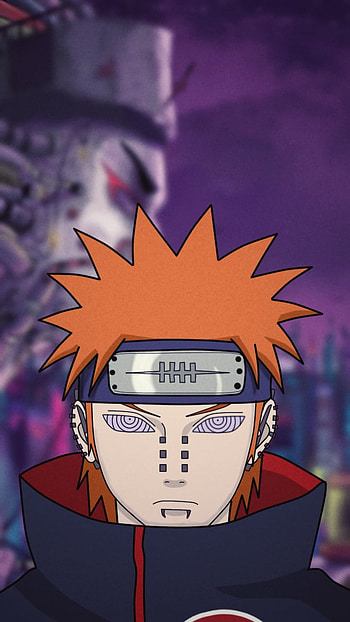 PAIN, rinnegan, art, nagato, akatsuki, sage, shippuden, six_sage_path, anime HD phone wallpaper