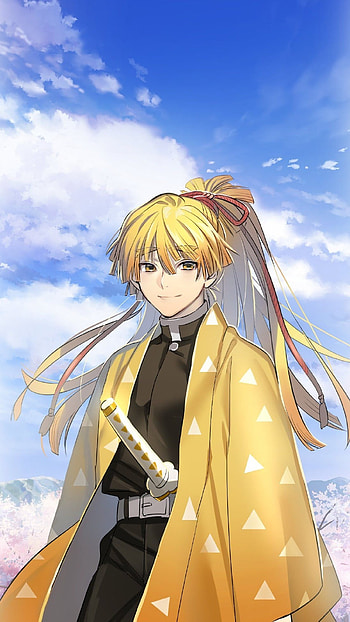 Zenitsu, Zenitsu Agatsuma HD phone wallpaper