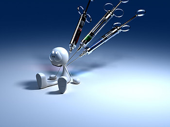 Technical Imperfection RGB, additive color model, syringe, color elements HD wallpaper