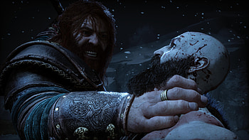 Thor (God of War), Kratos (God Of War), video game, God of War: Ragnarök HD wallpaper
