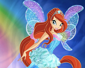 Bloom, winxclub, orange hair, long hair, dress, beauty, nice, winx, winx club, abstract, wing, sparks, wings, sweet, gorgoeus, beautiful, fairy, elegant, pretty, gown, lovely HD wallpaper