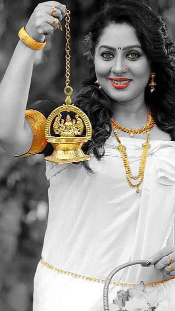 Sreya remesh, mallu actress, gorgeous, traditional HD phone wallpaper