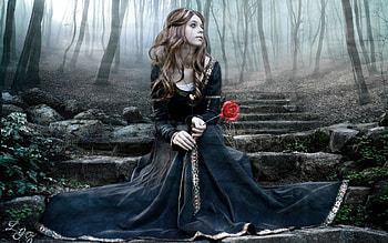 waitting...., tear, waitting, girl, alone HD wallpaper