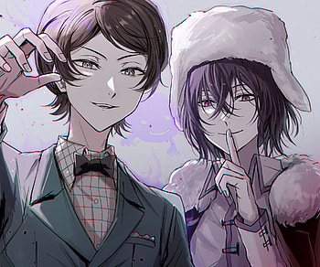 Mushitarō Oguri & Fyodor Dostoyevsky, Fyodor Dostoyevsky, Anime, Bungou Stray Dogs HD wallpaper