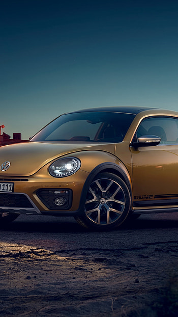 Volkswagen Beetle Dune, Eye-catching color, Sporty appearance, Unique style HD phone wallpaper