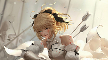 Saber Lily Fate Grand Order , fate-grand-order, anime-girl, anime, artwork, artist, digital-art, deviantart HD wallpaper