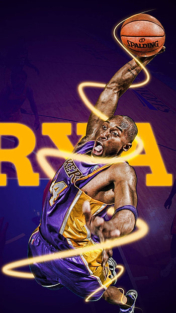 Kobe Bryant Dunk HD phone wallpaper
