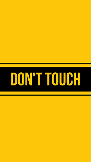 Words, Inscription, Ban, Prohibition, Dont Touch, Blocking HD phone wallpaper