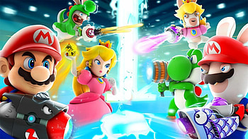 Mario + Rabbids, Sequel reveal, E3 2021 anticipation, Gaming news scoop HD wallpaper