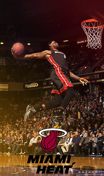 LeBron Miami Heat, basketball, sports HD phone wallpaper
