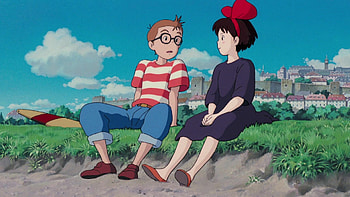 Kiki's Delivery Service, Studio Ghibli art, Beautiful animation, Fan-favorite film HD wallpaper