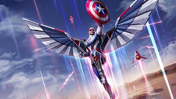 Marvel Super War Falcon The New Captain America , marvel-super-war, games, falcon, captain-america, superheroes, video-games HD wallpaper