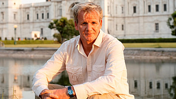 Gordon Ramsay, Globetrotting food show, Culinary exploration, International flavors HD wallpaper