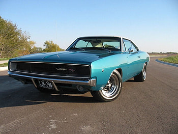 1968 Dodge Charger, Mopar, 1968, Classic, Blue HD wallpaper