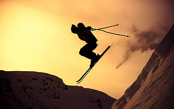style skiing, popular , backgrounds, skiing HD wallpaper