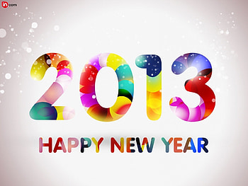 Bright New Year 2013 !!!, winter, colorful, merry christmas, beautiful, abstract, light, bright, love, texture, nature, happy, forever, new year HD wallpaper