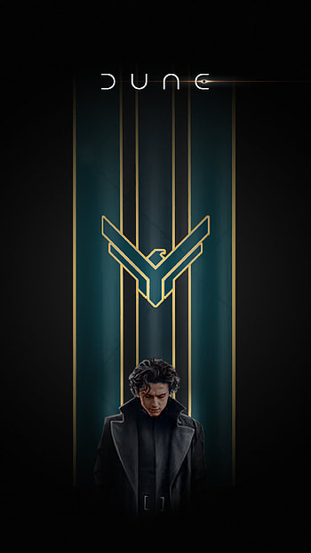 Dune, Atreides Banner with Paul, Atreides, movie, Dune (2021) HD phone wallpaper