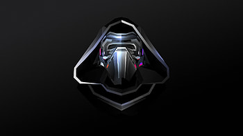 Kylo Ren Star Wars Abstract Facet, kylo-ren, superheroes, abstract, facet, deviantart HD wallpaper
