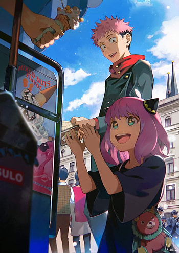 Anya Spy x Family, cloud, sky HD phone wallpaper