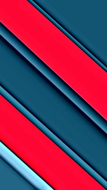 blue red material neon, stripes, amoled, samsung, modern, texture, pattern, abstract, galaxy, lines HD phone wallpaper