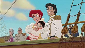 Prince Eric, The Little Mermaid, Ariel and Eric HD wallpaper