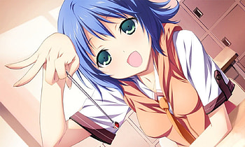 Shirafuji Tsubomi Angeline, material brave, anime girl, anime HD wallpaper