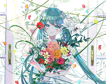 Hatsune Miku, Hatsune Miku, Anime, Vocaloid HD wallpaper