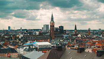 Impressive architecture, Stunning backdrop, City exploration, genic destination HD wallpaper