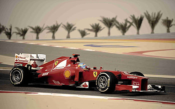 Sports, Ferrari, Alonso, Bahrain HD wallpaper