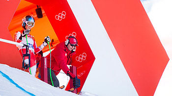 PyeongChang 2018 Olympics, Alpine Skiing HD wallpaper