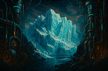 Frozen Spire: Glacier — Ultra, glacier, iceberg HD wallpaper