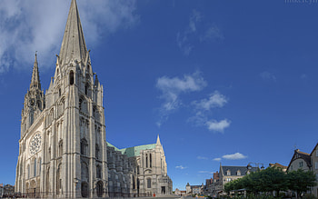 Chartres Cathedral, Cathedral of our Lady of Chartres, Chartres France, Mike Reyfman graphy HD wallpaper