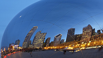 Chicago Sculpture, Illinois HD wallpaper