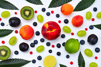 Colorful fruits, Vibrant blueberries, Healthy and fresh, Mouthwatering HD wallpaper