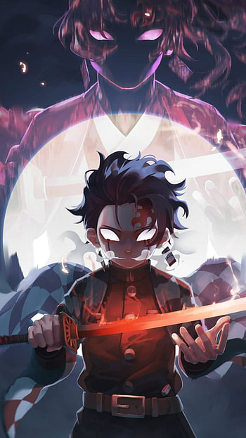 Demon king, Demonslayer, Demonking, Tanjiro HD phone wallpaper